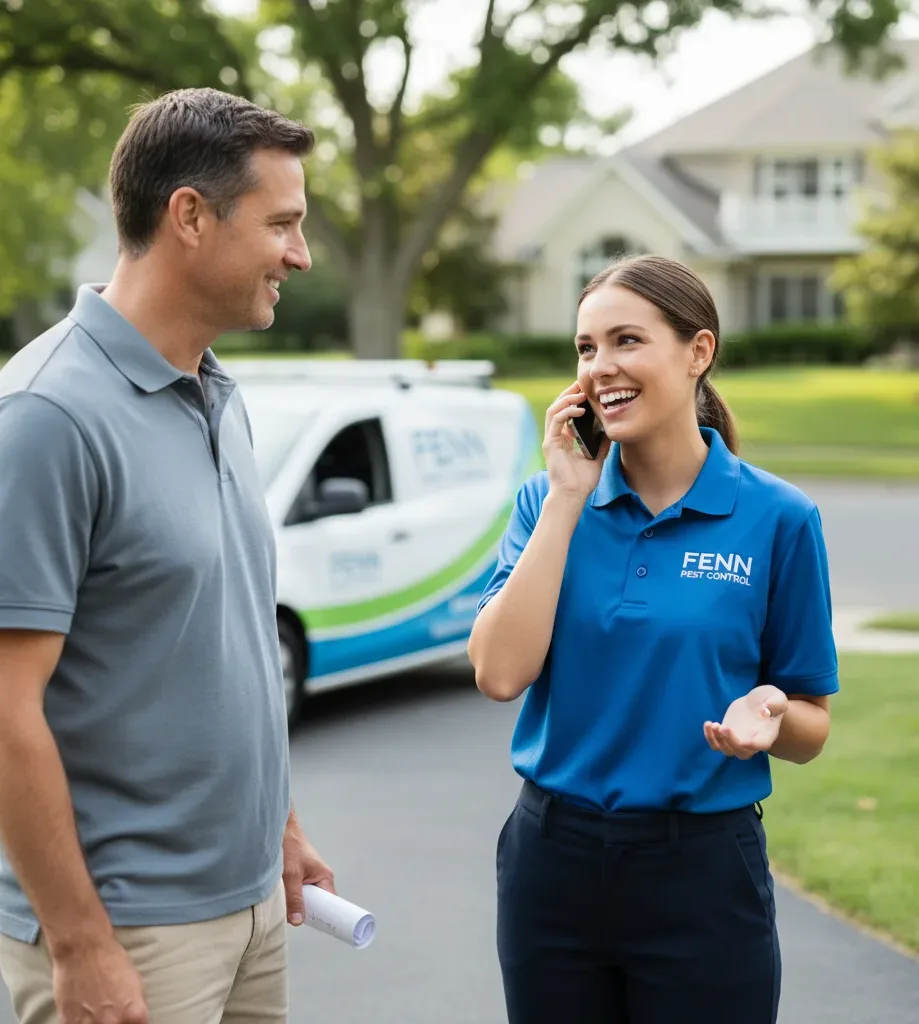 Fenn Pest Control customer support in Lomira